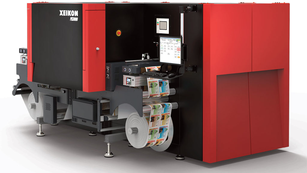 Xeikon unveils PX2200 and PX3300 UV inkjet label presses