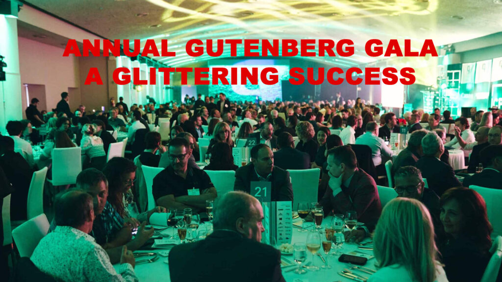 Annual Gutenberg Gala a glittering success