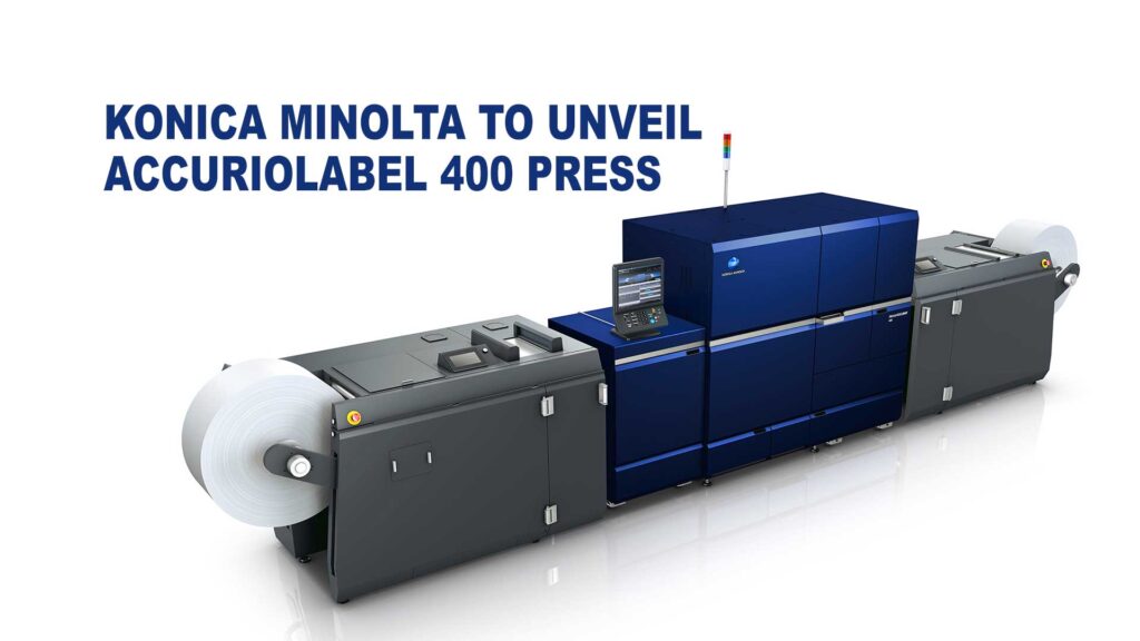 Konica Minolta to unveil AccurioLabel 400 Press