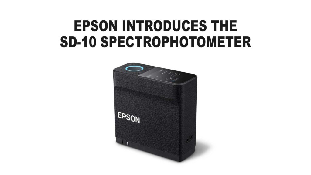 Epson introduces the SD-10 Spectrophotometer