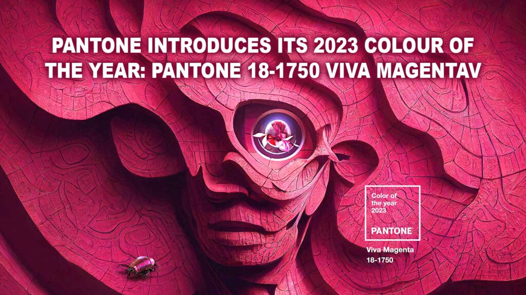 Pantone introduces its 2023 Colour of the Year: Pantone 18-1750 Viva Magenta