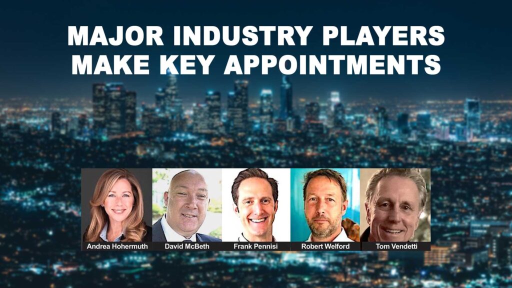 Major industry players make key appointments